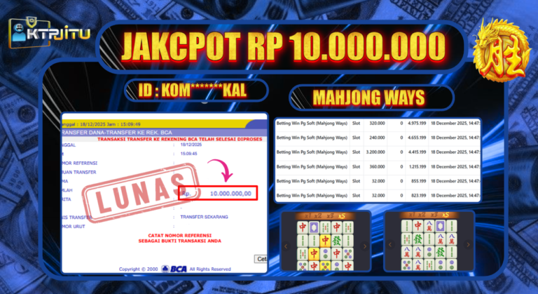 Pembayaran Withdraw Hari Ini 18 DESEMBER 2025 By KTPJITU 18/12/2025